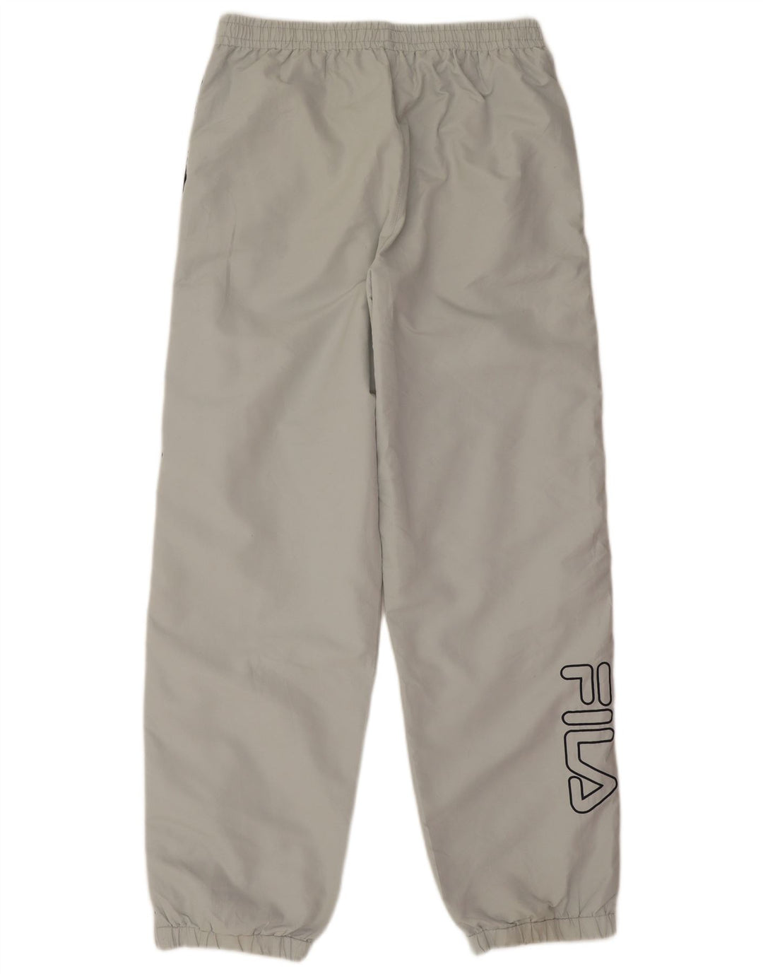 Pantaloni da ginnastica da uomo con grafica Fila, pantaloni da jogging, grandi, in poliestere verde