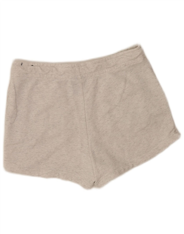 Pantaloncini sportivi Nike da donna UK 10 piccoli in cotone chiazzato grigio