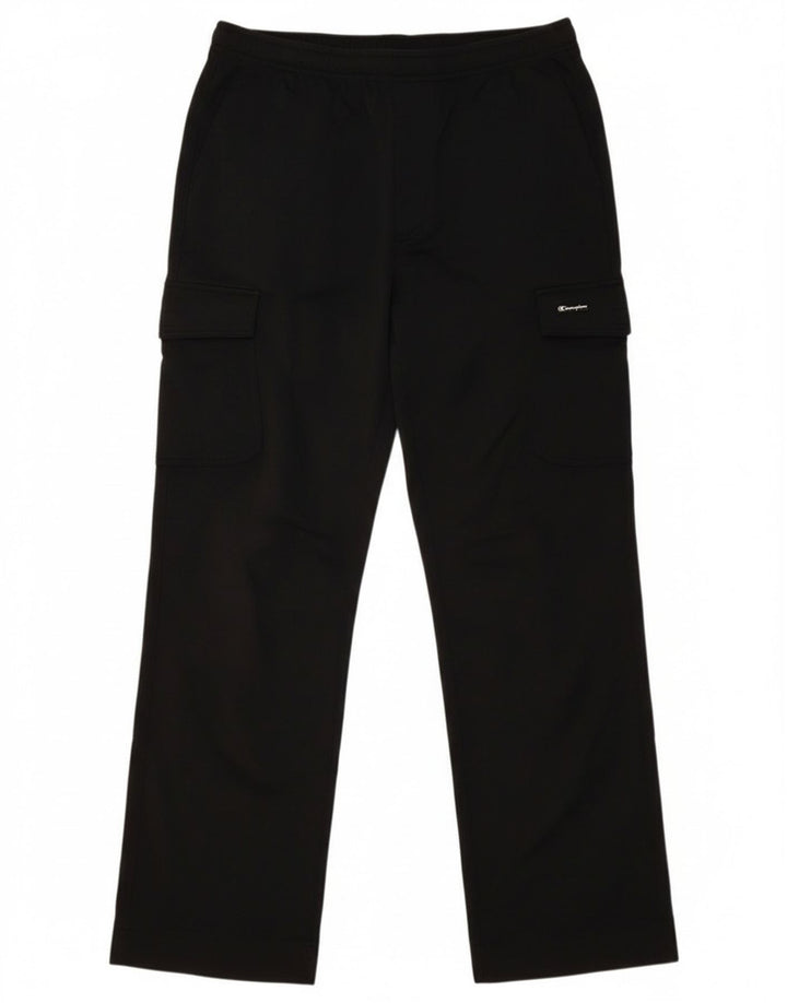 Pantaloni cargo antivento da uomo Champion medi neri