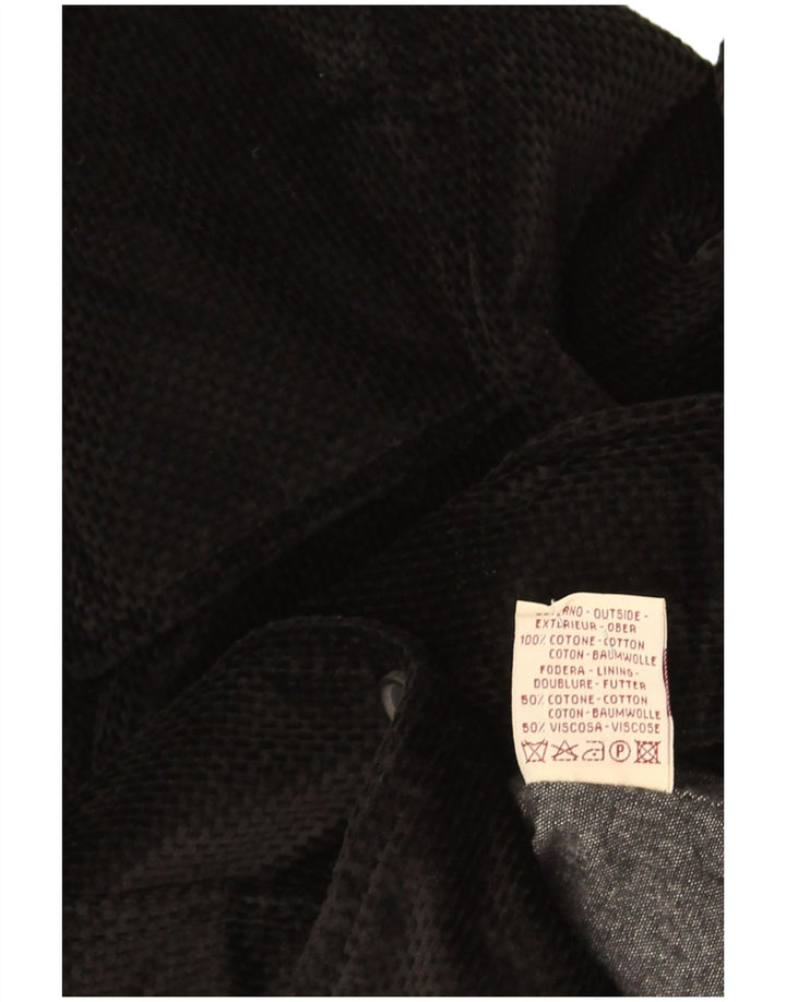 Giacca Blazer in Velluto 4 Bottoni Capalbio Donna IT 44 Cotone Medio Nero