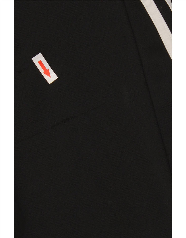 Pantaloni da tuta Adidas Climalite da donna UK 12 Medium Black Colourblock