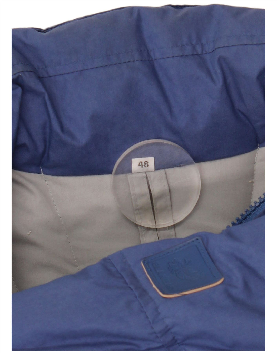 Giubbotto Imbottito Uomo VINTAGE IT 48 Blu Medio Poliestere