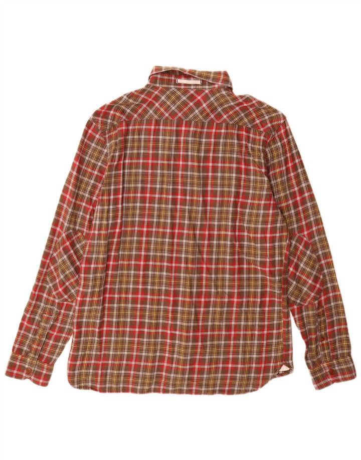 Camicia Levi's da uomo slim fit in flanella, cotone a quadri multicolore grande