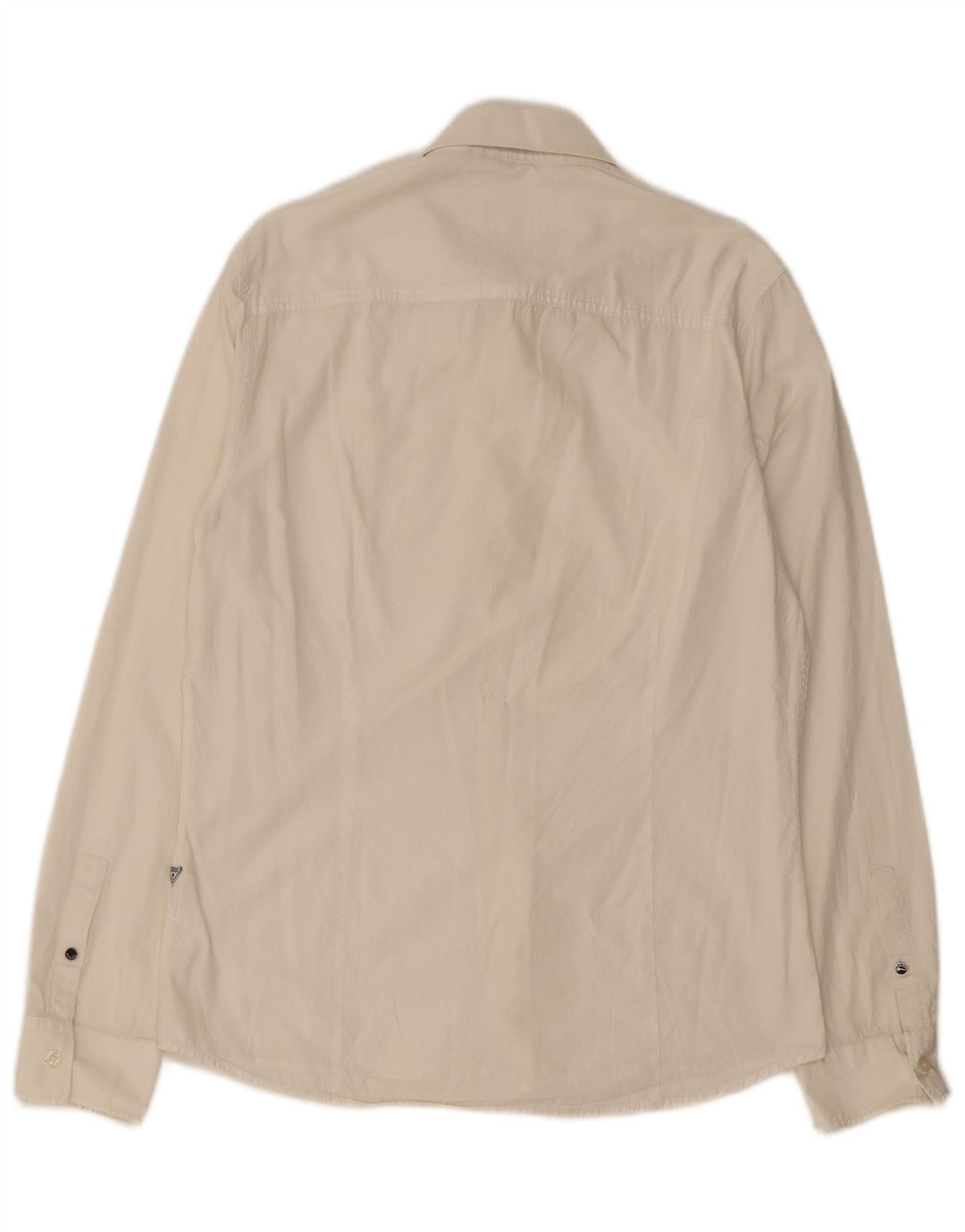Camicia Guess da uomo slim fit grande bianca