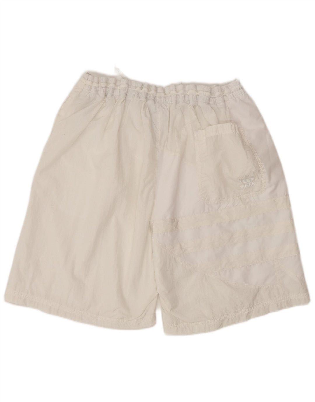 Pantaloncini da bagno da uomo Adidas XL poliestere bianco