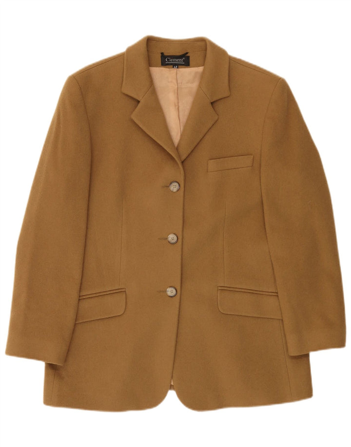 Giacca blazer a 3 bottoni da donna Clement IT 42 Cashmere beige medio