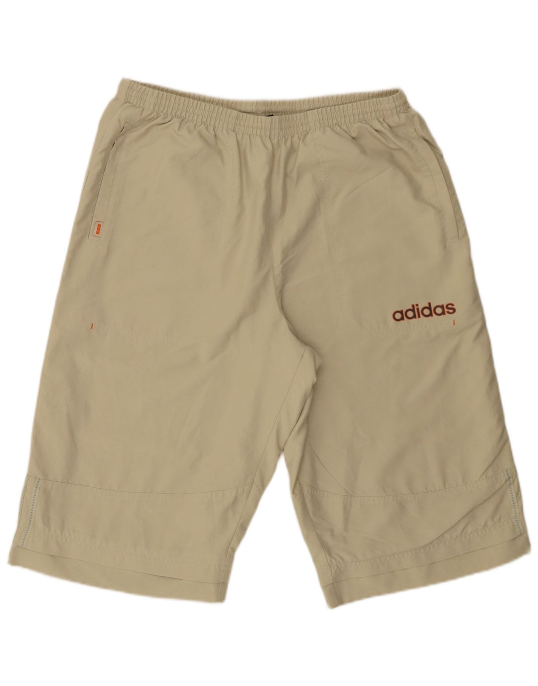 Pantaloncini sportivi Adidas da uomo grandi in poliestere verde