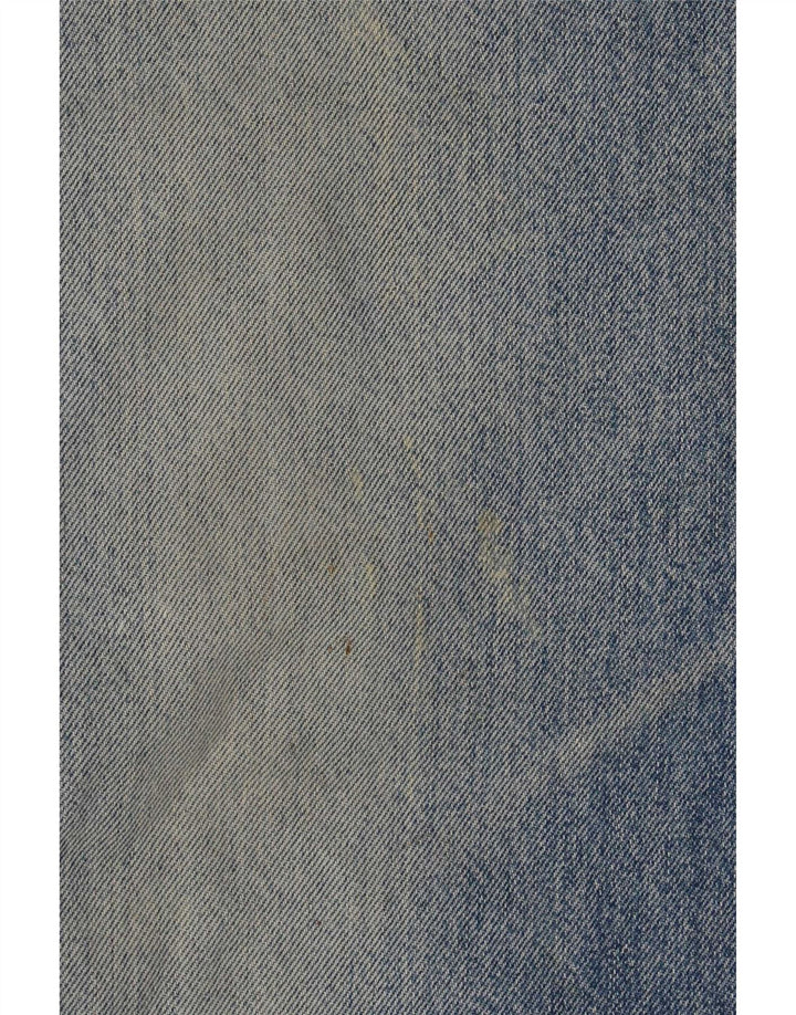 Jeans dritti invecchiati da uomo Levi's W36 L32 in cotone blu