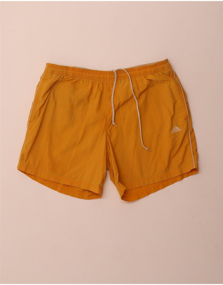 Pantaloncini da bagno ADIDAS da uomo XL in nylon giallo