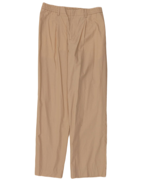 Pantaloni chino a gamba larga da uomo Zara medi W31 L30 Beige