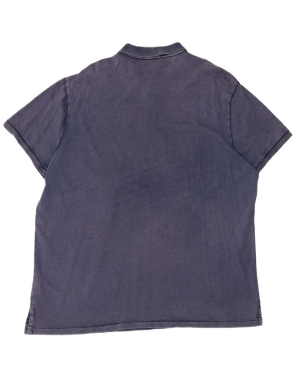 Polo Ralph Lauren da uomo 2XL in cotone blu navy