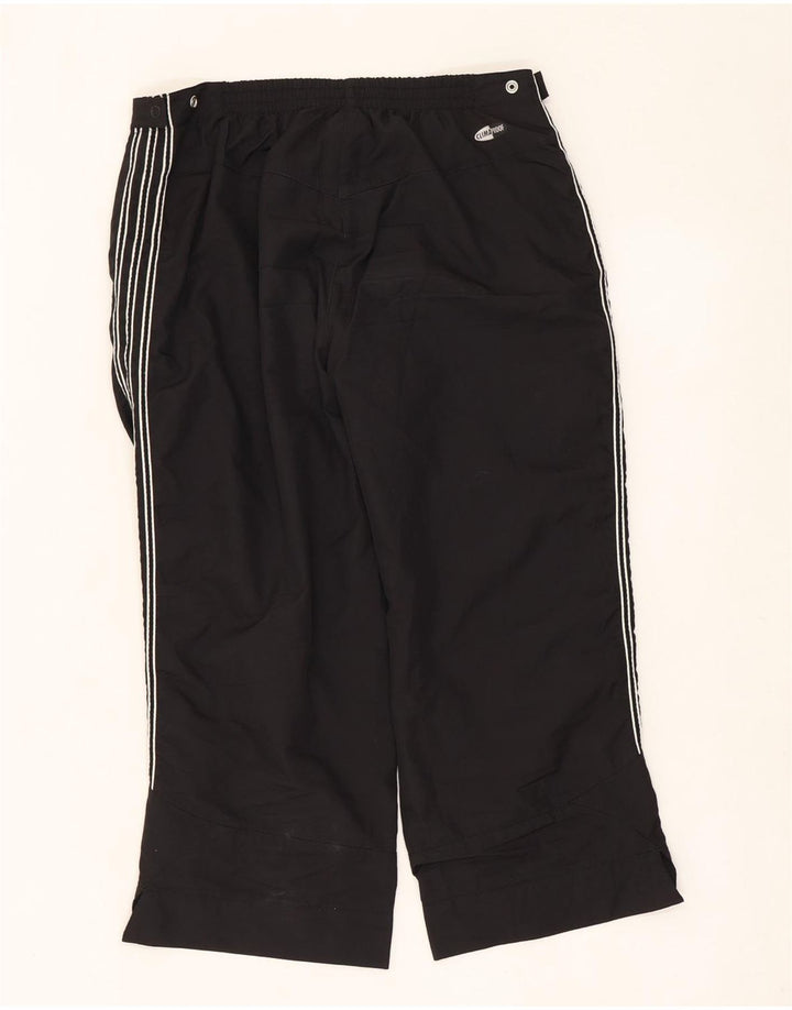 Pantaloni da tuta Adidas Clima Proof Capri da donna UK 10 piccoli neri