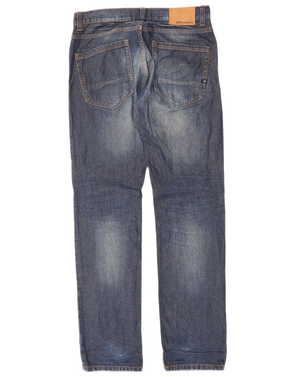 Jeans dritti da uomo Billabong W32 L32 cotone blu