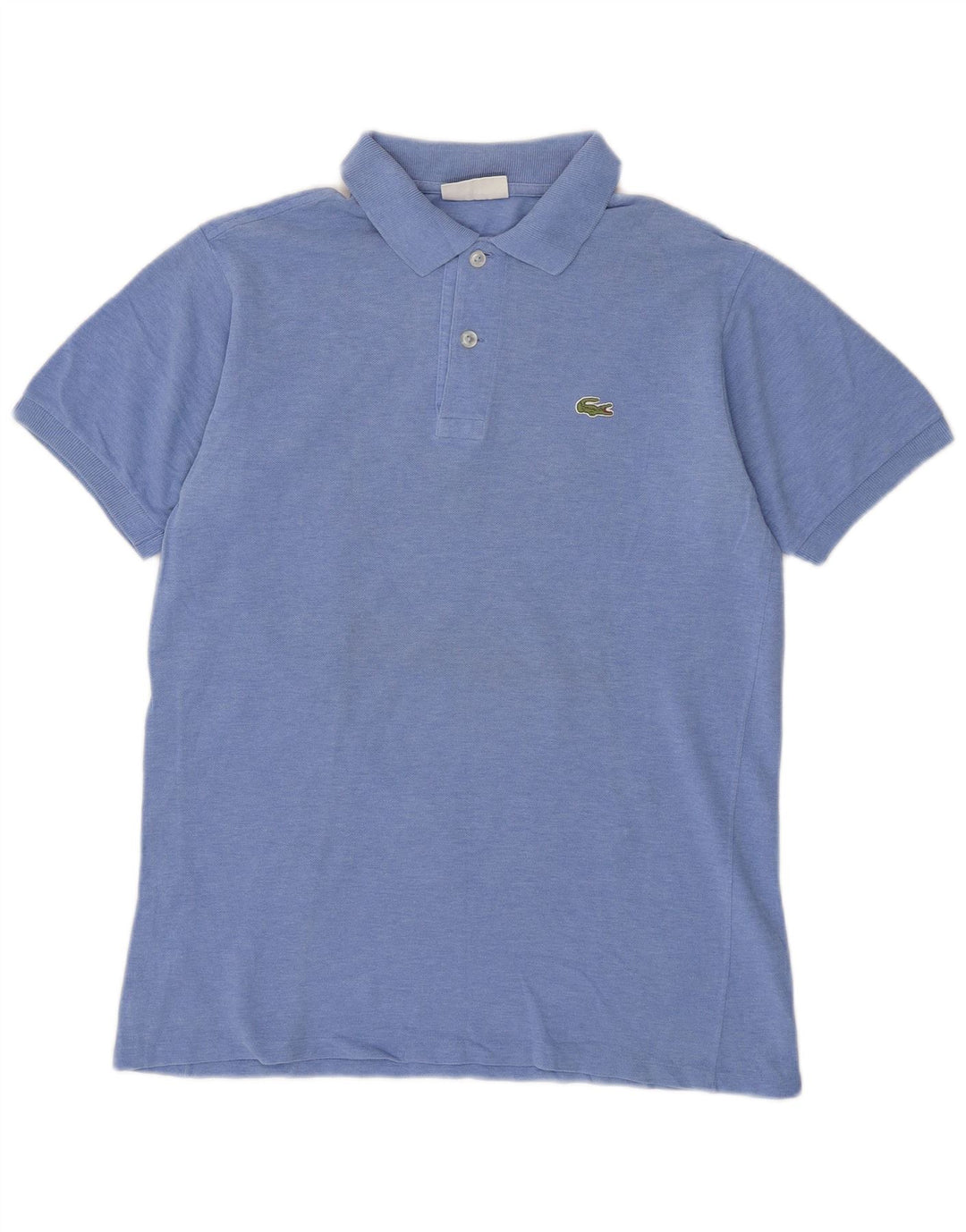 Polo da uomo Lacoste taglia 4 in cotone blu medio