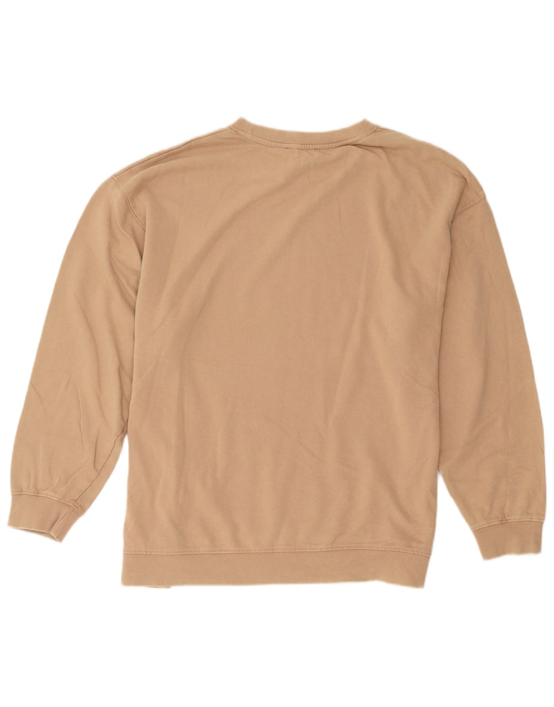 Felpa oversize da donna Zara, maglione UK 14 grande beige