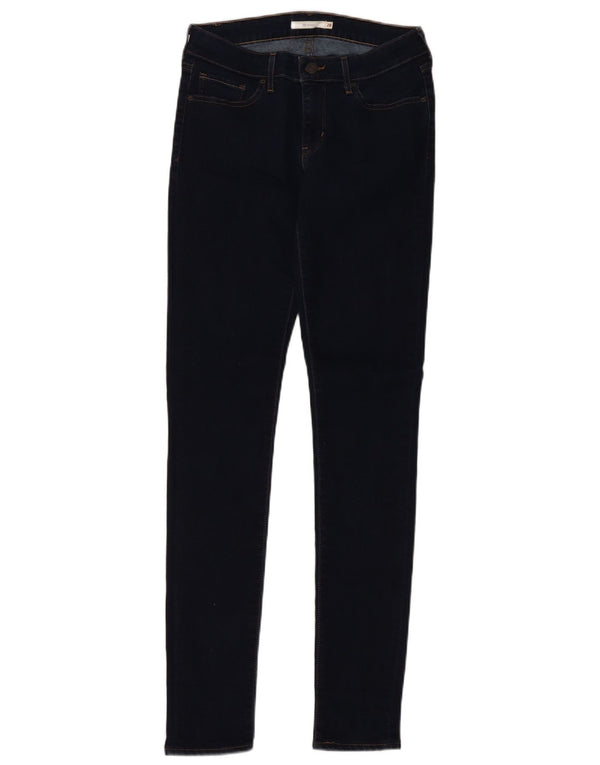 Jeans skinny Levi's da donna 711 W28 L34 cotone blu navy