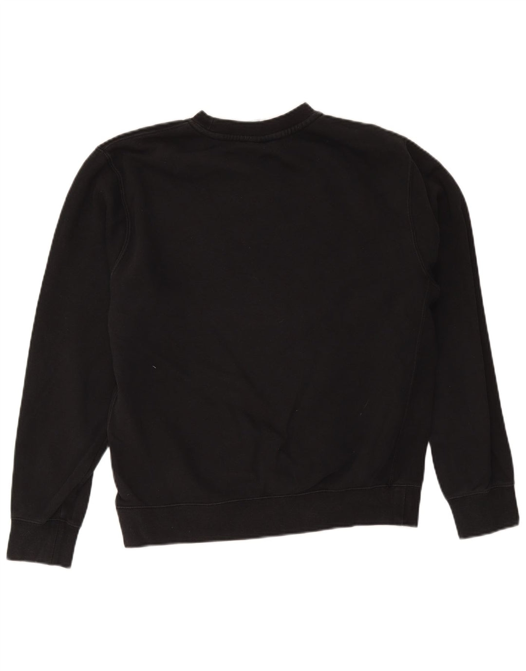 Felpa Nike Uomo Maglia Media Cotone Nero