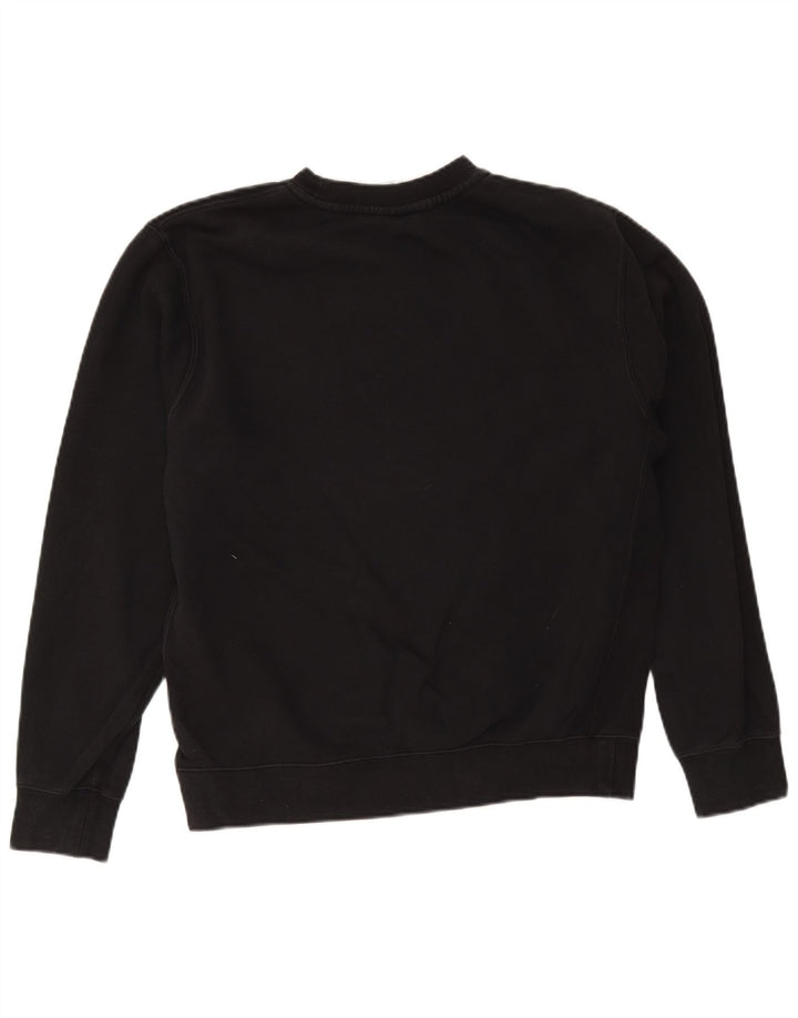 Felpa Nike Uomo Maglia Media Cotone Nero