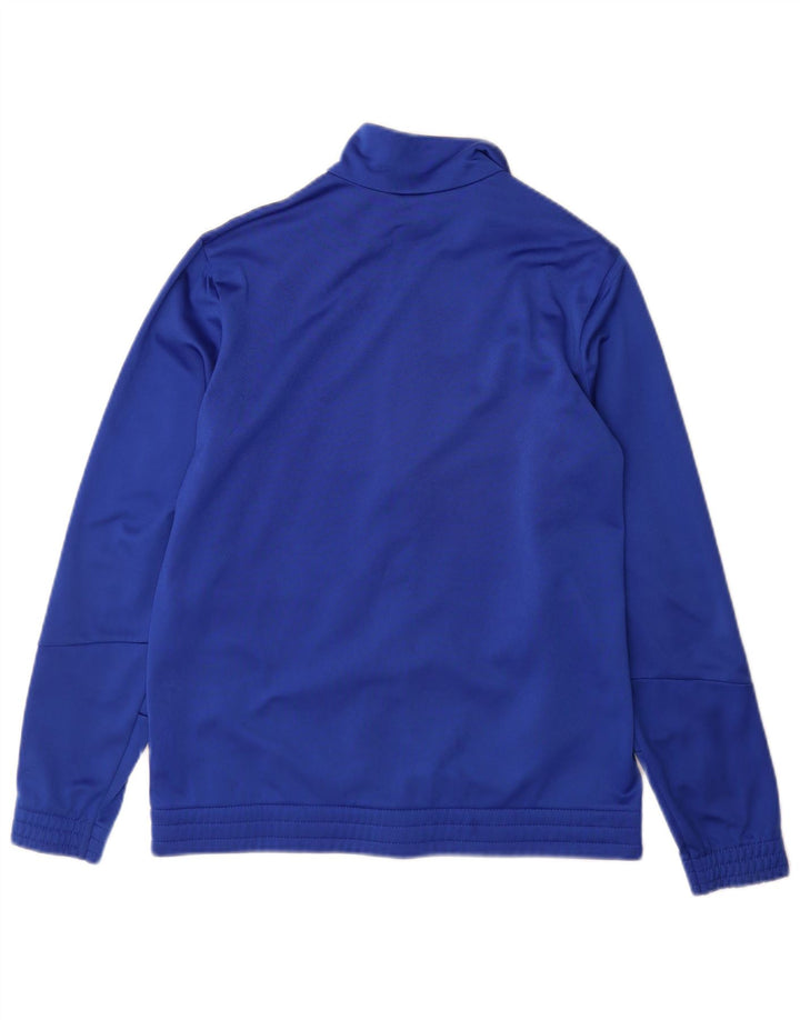 Giacca Top della tuta da ragazzo Adidas 13-14 anni in poliestere blu