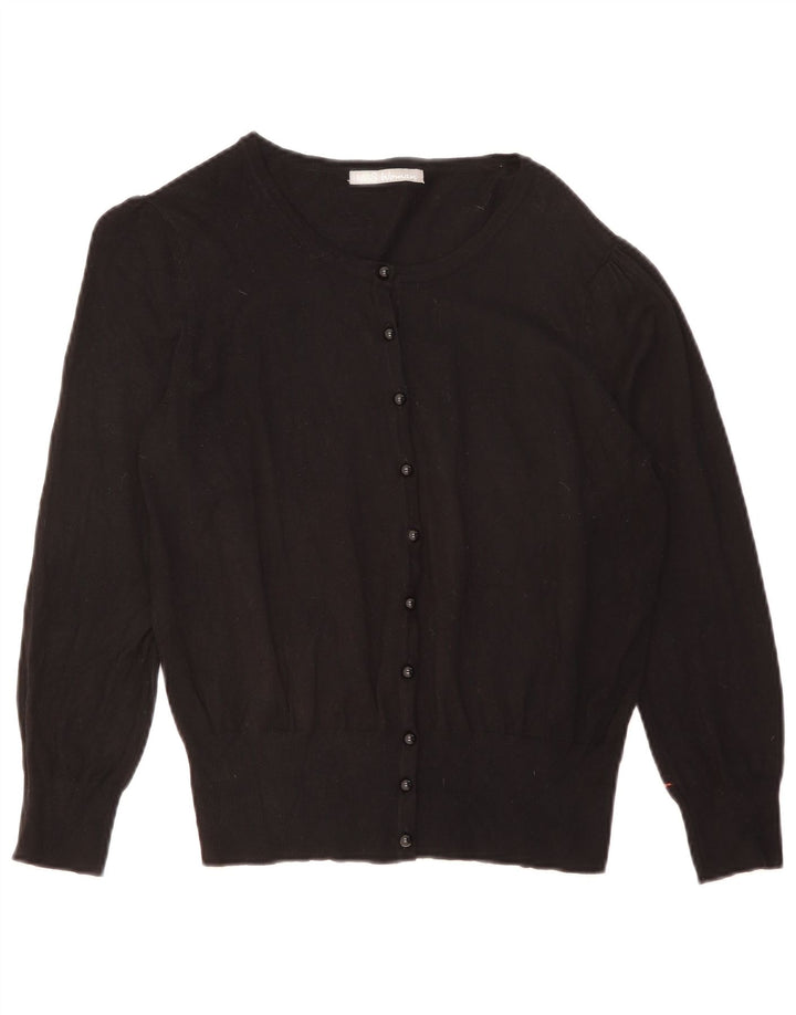 Maglione cardigan da donna Marks & Spencer UK 14 medio nero