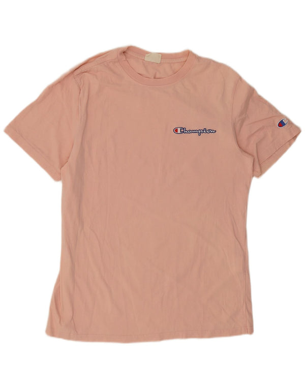 T-shirt da uomo Champion Top grande in cotone rosa