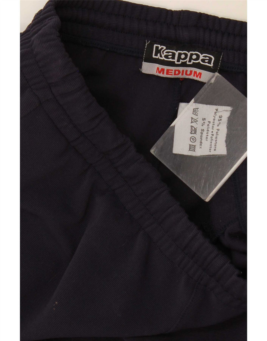 Pantaloni da tuta da uomo Kappa Medio in poliestere blu navy