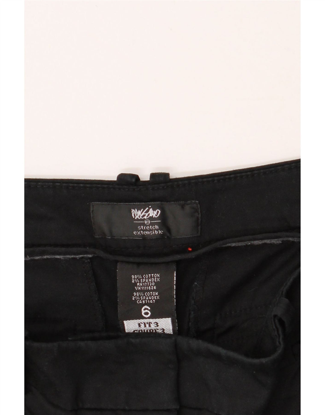 MOSSIMO Womens Stretch Casual Shorts US 6 Medium W28  Black Cotton Vintage Mossimo and Second-Hand Mossimo from Messina Hembry 