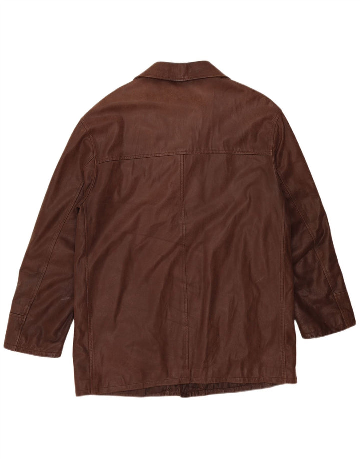 Giacca Pelle Uomo Conbipel IT 52 Large Pelle Marrone