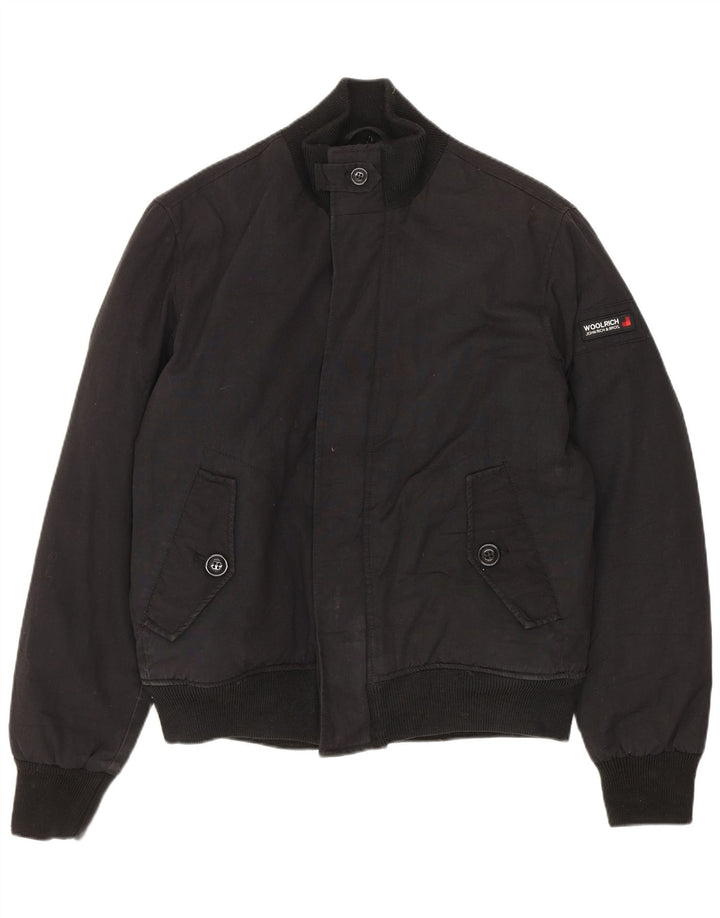 Giacca a vento bomber da uomo Woolrich UK 36 Small Poliestere nero