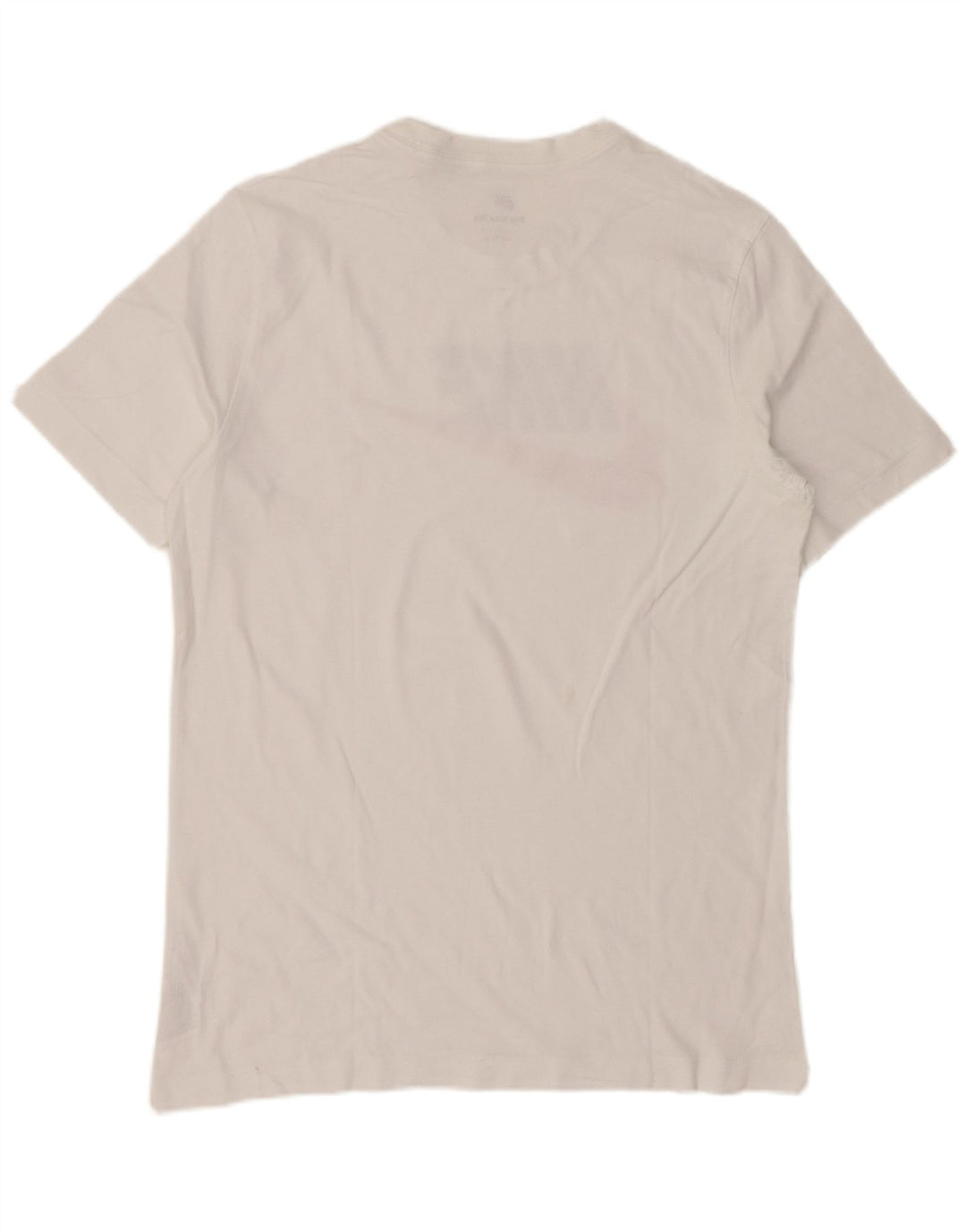 T-shirt grafica da uomo Nike Top grande in cotone bianco