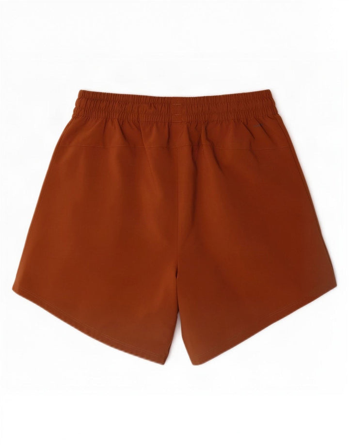 Pantaloncini sportivi Adidas da donna UK 12/14 Poliestere marrone medio