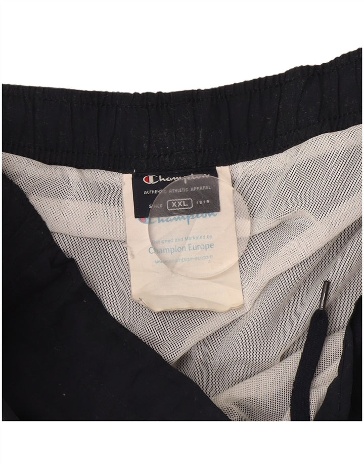 Pantaloncini da bagno da uomo Champion 2XL poliestere blu navy