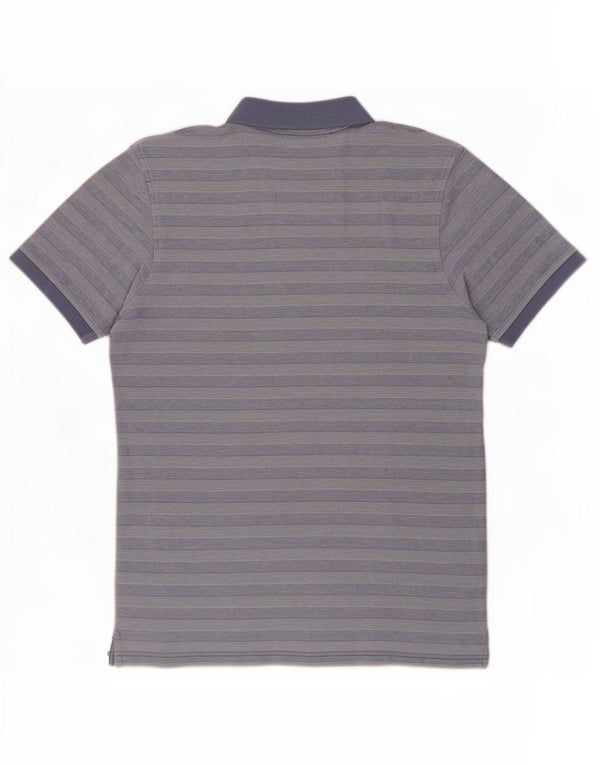 Polo da uomo Lyle & Scott XL in cotone a righe blu