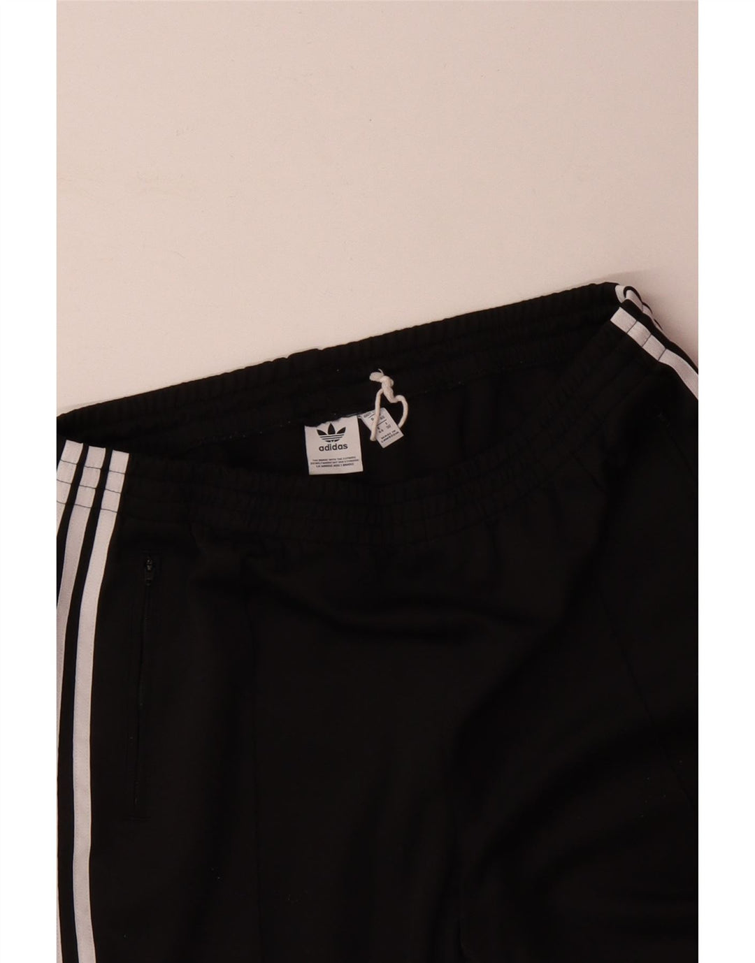 Pantaloni da tuta da donna ADIDAS UK 12 Medium Nero Poliestere