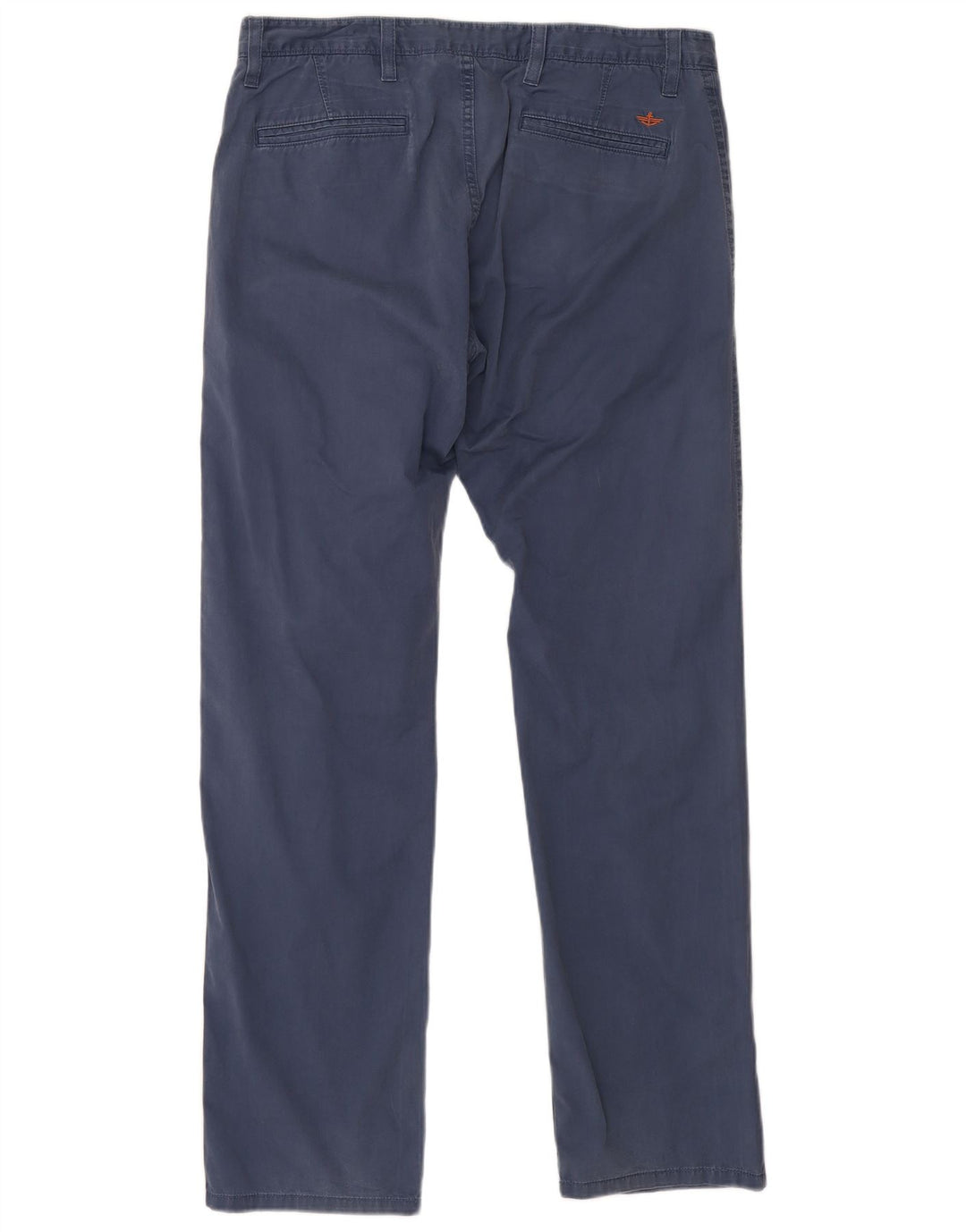 Pantaloni chino dritti da uomo Dockers W33 L32 in cotone blu navy