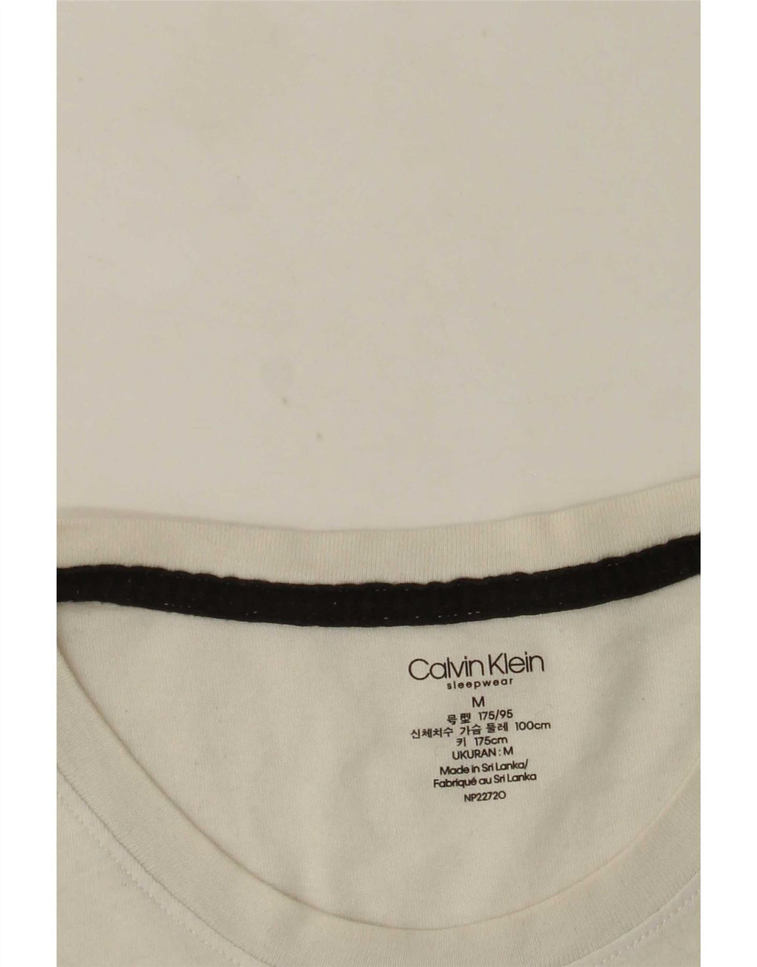 T-shirt grafica da uomo Calvin Klein Top color bianco medio