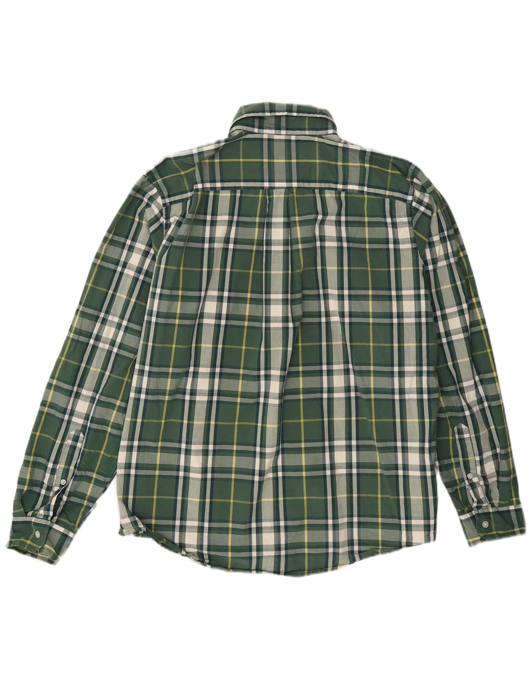 Camicia da uomo Classic Fit di Eddie Bauer, cotone a quadri verdi grandi