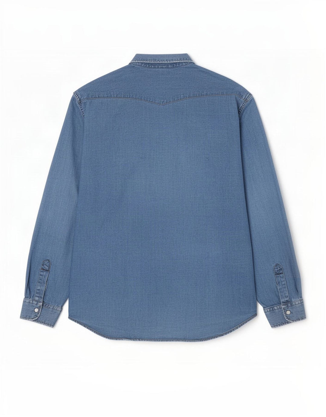 Camicia in denim da uomo Carrera 2XL cotone blu