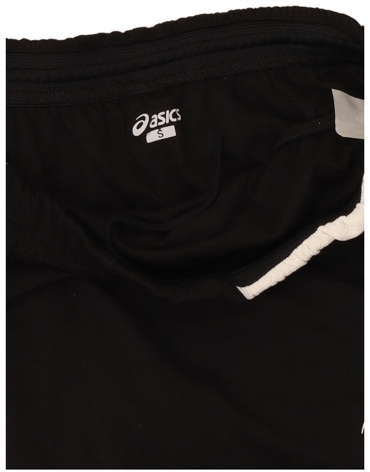 Asics Pantaloncini sportivi grafici da donna UK 10 Small Nero Colourblock Poliestere