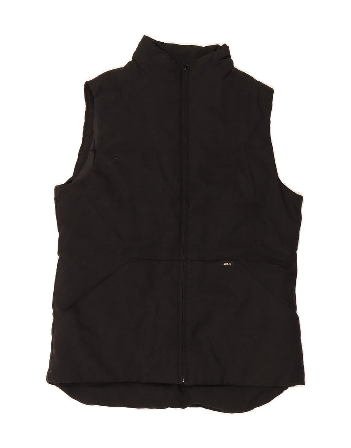 LEE Womens Padded Gilet UK 18 XL Black Polyamide Vintage Lee and Second-Hand Lee from Messina Hembry 