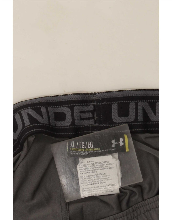 Pantaloncini sportivi da uomo Under Armour XL grigio poliestere