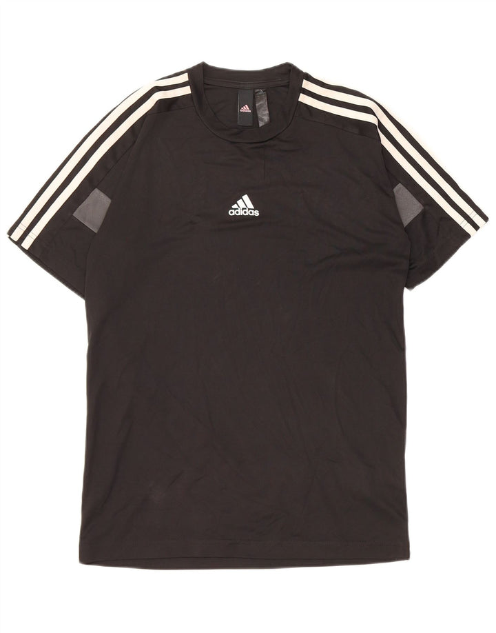 T-shirt da uomo Adidas Top XS nera in poliestere