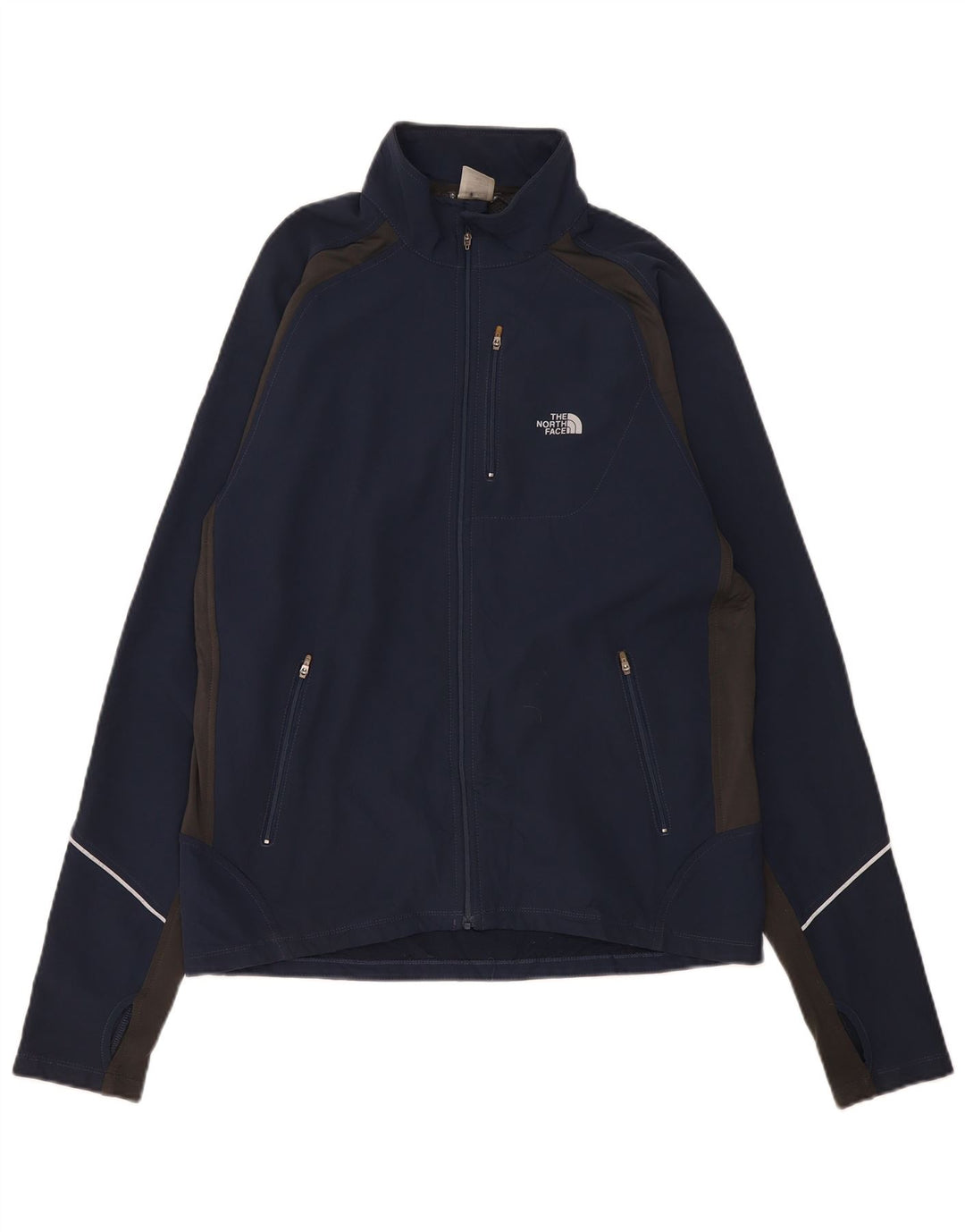 Giacca da tuta da uomo The North Face a blocchi di colore blu navy medio