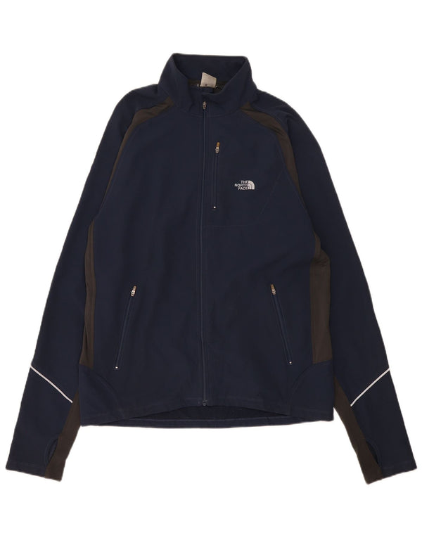 Giacca da tuta da uomo The North Face a blocchi di colore blu navy medio
