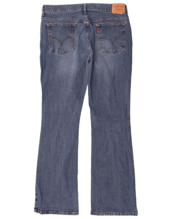 Levi's Donna 515 Nouveau Bootcut Jeans US 16 2XL W36 L33 Cotone Blu