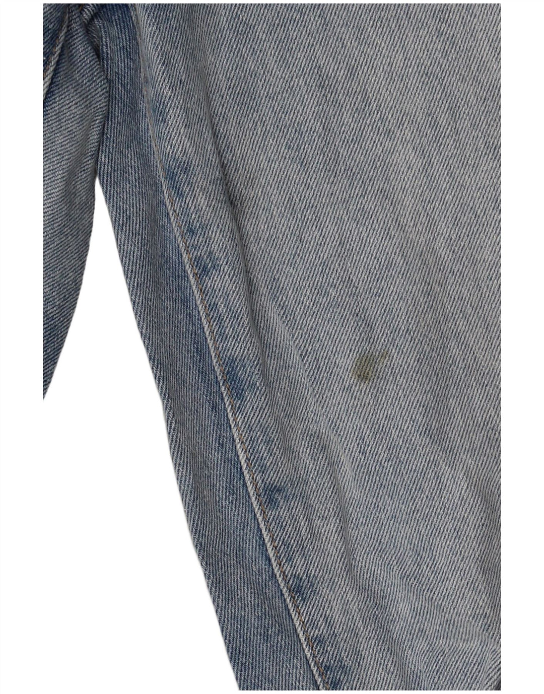 Jeans Roxy da donna a vita alta effetto consumato W26 L30 cotone blu