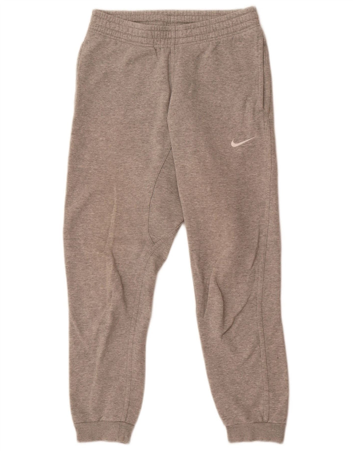 Pantaloni da tuta da uomo Nike Joggers piccoli in cotone grigio