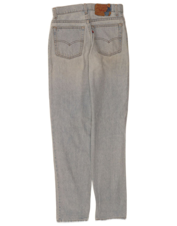 Jeans Levi's da donna 610 affusolati a vita alta W28 L32 cotone blu