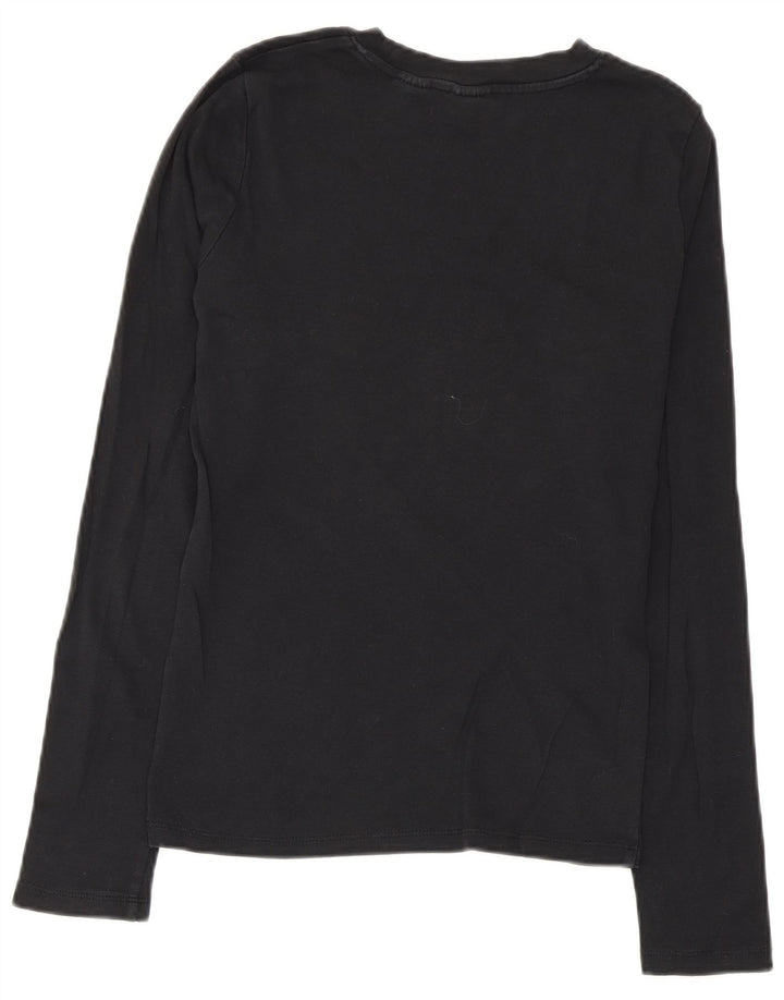 Top Levi's da donna a maniche lunghe UK 12 medio nero
