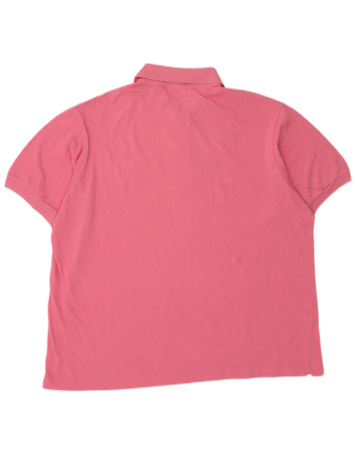Polo da uomo Lacoste taglia 7 2XL cotone rosa